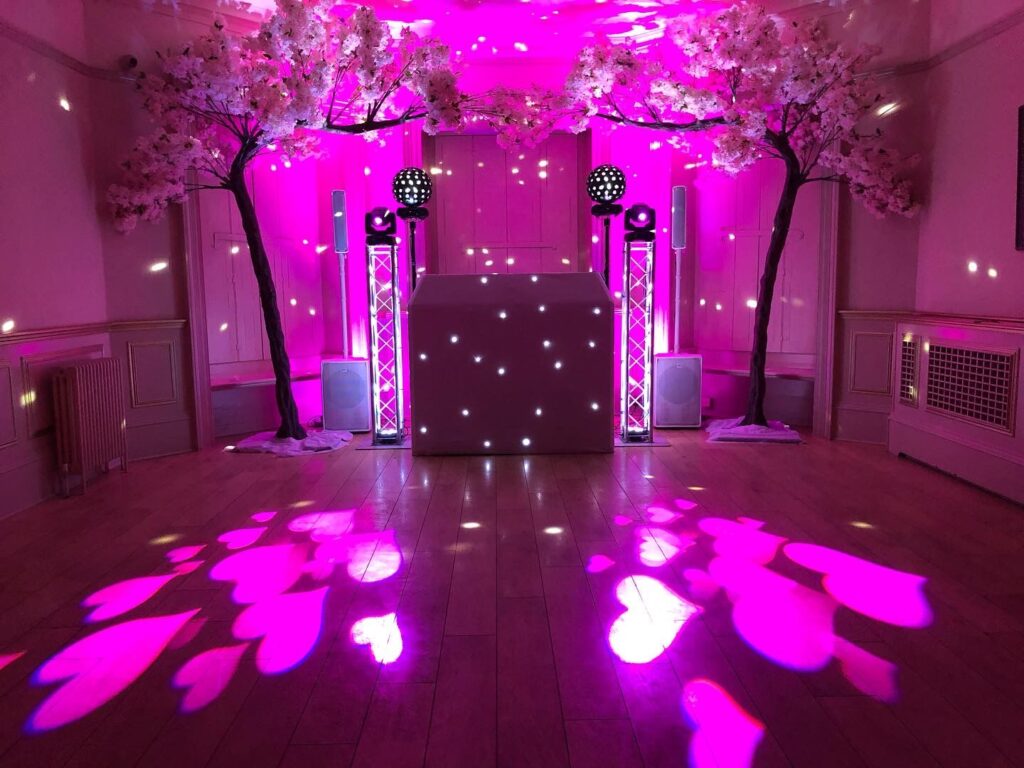 Diamond Wedding DJ Package with Hearts