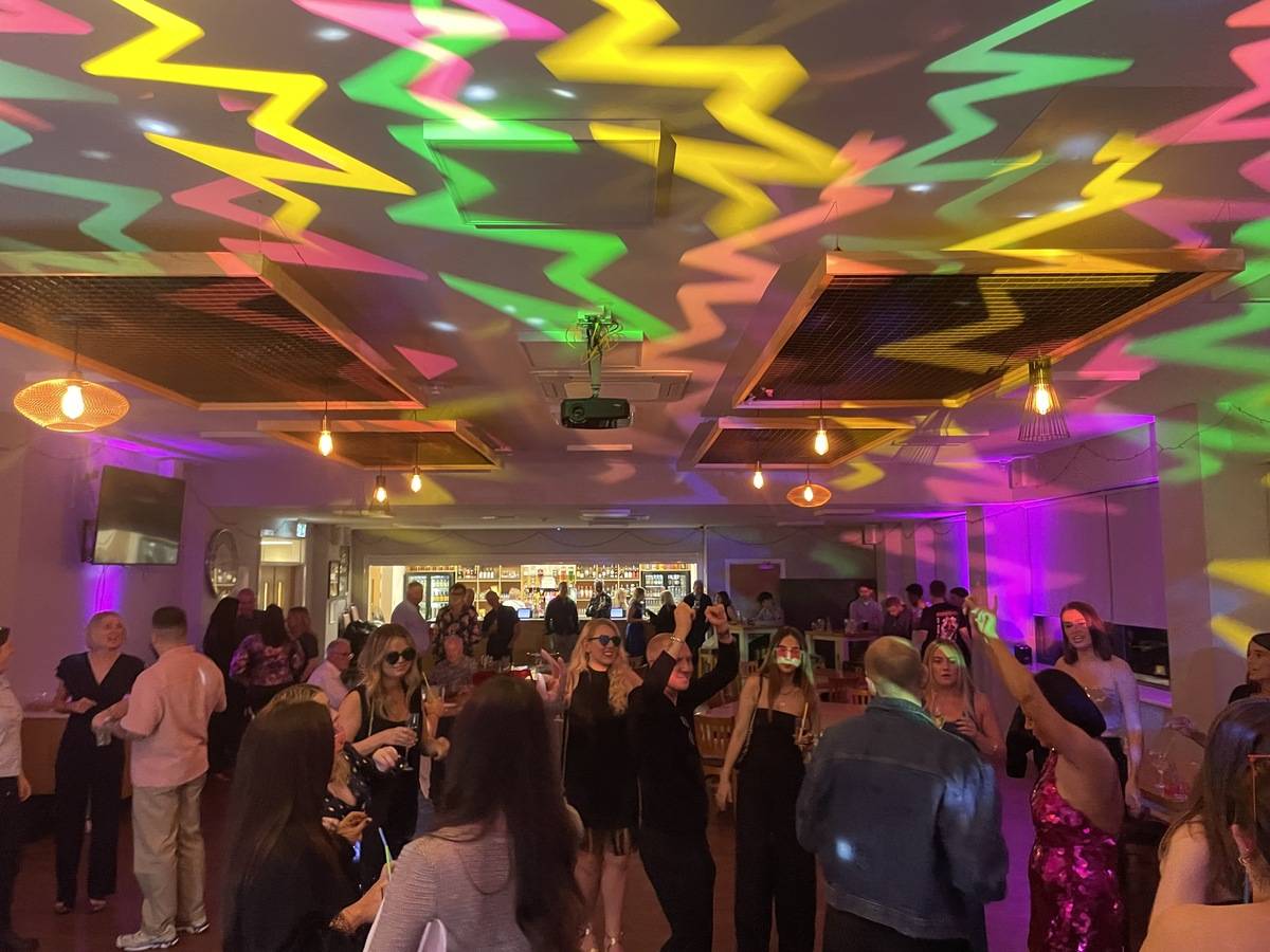 Muti coloured Silver DJ Party package